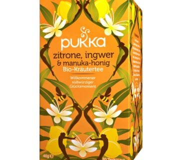 Pukka Herbs PUKKA Bilje Ajurvedski organski umirujući čaj Limun Đumbir Manuka Med 20 kom - cover