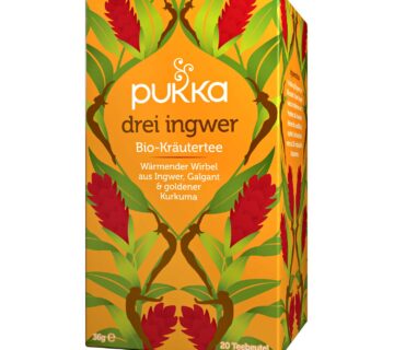 Pukka Herbs PUKKA Bilje Ayurvedski topli Organski čaj Tri đumbira s kurkumom 20 kom - cover