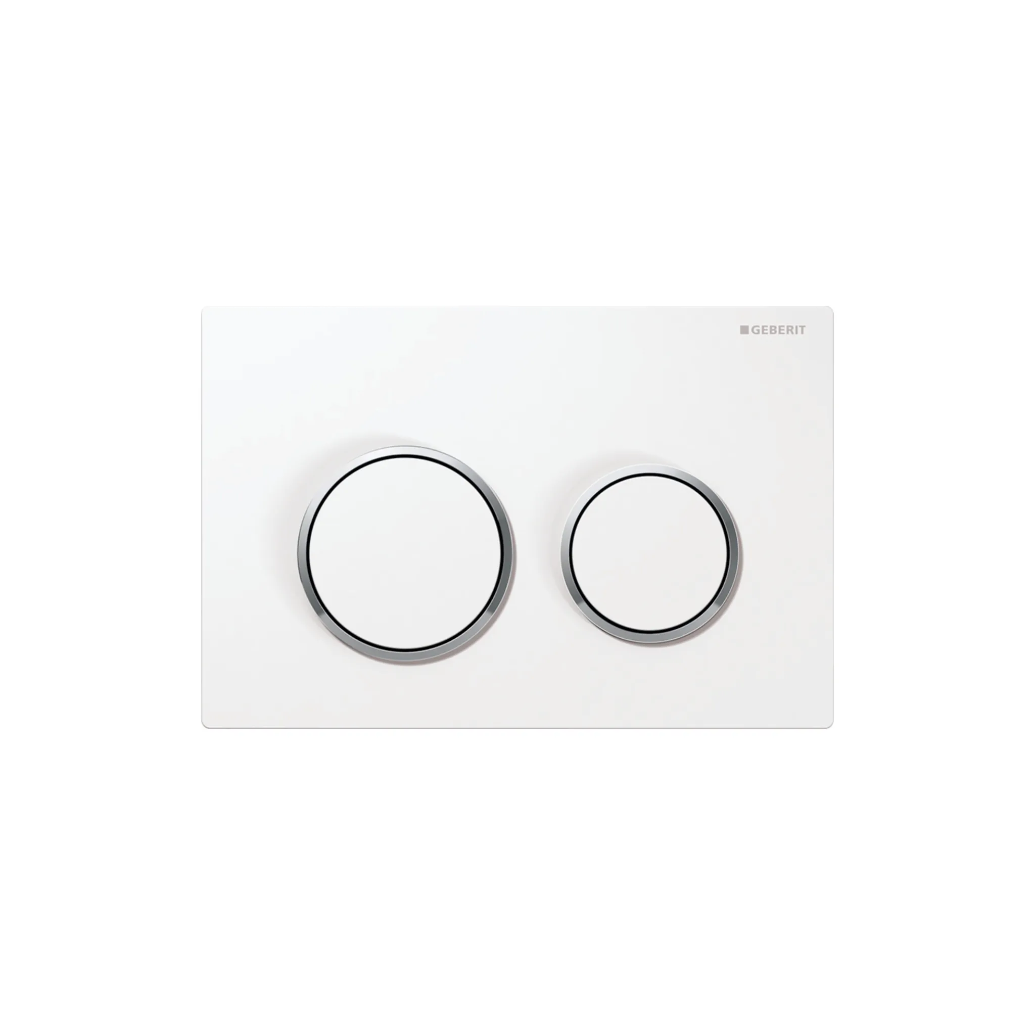 GEBERIT Tipka Omega20 bij/krom/bij - cover