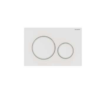 GEBERIT Tipka SIGMA20 bijeli /sjajni krom/bijeli - cover