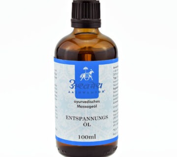 Aashwamedh OM Ayurveda Relax Oil ulje za masažu 100 ml - cover