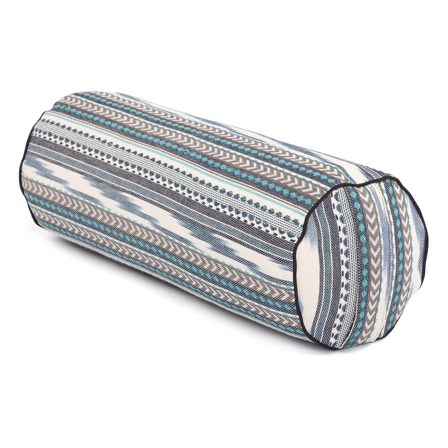 11721-7_404sw-yoga-ethnono-collection-yogabolster-schwarz-weiss-blau-bodhi