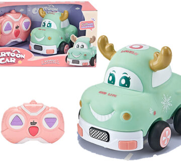 Gumeni auto na daljinsko upravljanje R/C Pink Pilot 2.4G - rozi/tirkizni - cover