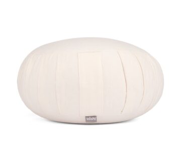 Bodhi Yoga Bodhi jastuk za meditaciju ZAFU ECO  36 x 17 cm Boja: bež (ecru) - cover