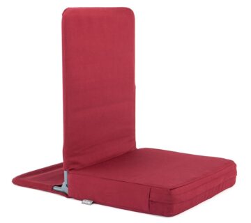 Bodhi Yoga Bodhi podno sklopivo sjedalo MANDIR 48 x 41 cm Boja: bordo - cover