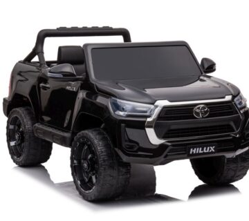 Licencirani auto na akumulator Toyota Hilux DK-HL860 4x4 - crni - cover