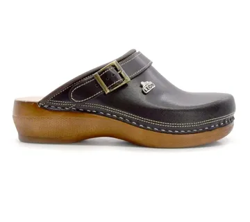 KOŽNE ANATOMSKE KLOMPE, Smeđa, HCAA - cover