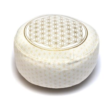 Flexity Yogi & Yogini jastuk za meditaciju Flower of Life 33 x 17 cm - cover