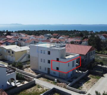 Apartman PRODAJA Vir, Puntadura, 46,38 m2, prvi kat, parking - cover