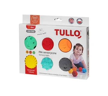 Tullo set mekanih senzornih loptica 6kom. - cover