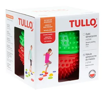Tullo senzorne hemisfere 2kom. zeleno-crvene - cover
