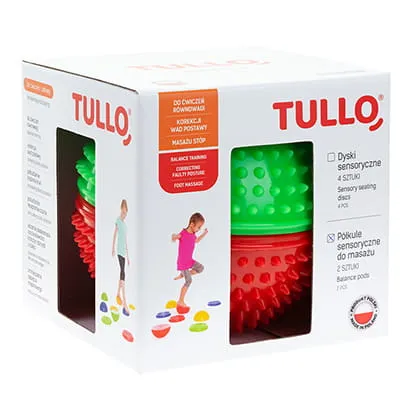 Tullo senzorne hemisfere 2kom. zeleno-crvene - cover