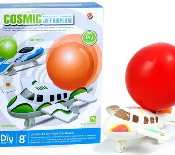 Putnički avion kojeg pokreće balon - cover
