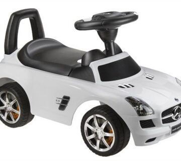 Licencirana guralica Mercedes-Benz SLS AMG - bijela - cover