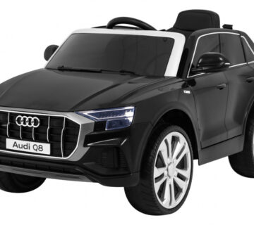 Licencirani auto na akumulator Audi  Q8 LIFT  - crni - cover