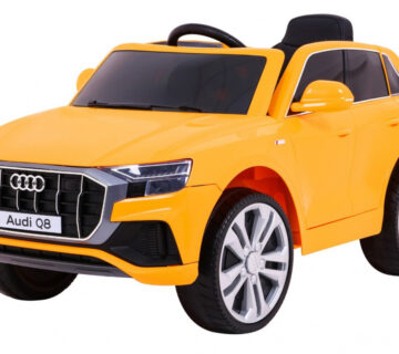 Licencirani auto na akumulator Audi  Q8 LIFT  - žuti - cover
