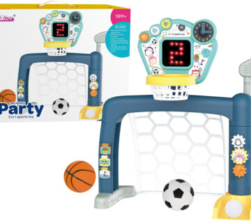 Sportski set 3in1 Toddlers - nogomet, košarka, golf - cover