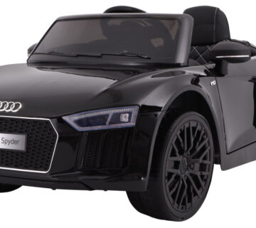 Licencirani auto na akumulator Audi R8 Spyder RS - crni - cover