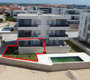 PRODAJA apartman Novalja 72 m2, prodaja, 350m od mora, vrt, bazen - cover