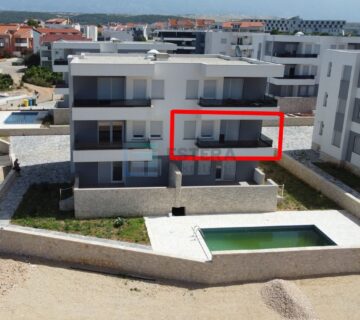 PRODAJA apartman Novalja 65,06 m2, prodaja, 350m od mora, bazen - cover