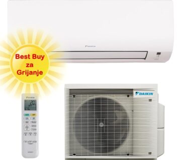 DAIKIN KLIMA UREĐAJ 5 kW - FTXP50N/RXP50N - Comfora, za prostor do 50m2, A++ energetska klasa, R-32 - cover