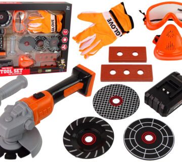 Dječji set alata s kutnom brusilicom - cover