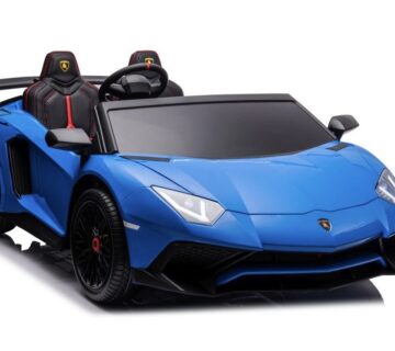 Licencirani auto na akumulator Lamborghini XXL A8803 24V - dvosjed - plavi - cover