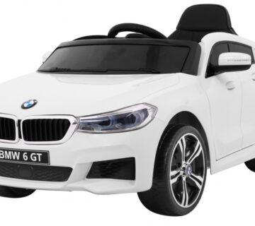 Licencirani auto na akumulator BMW 6 GT - bijeli - cover