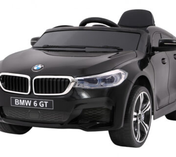 Licencirani auto na akumulator BMW 6 GT - crni - cover