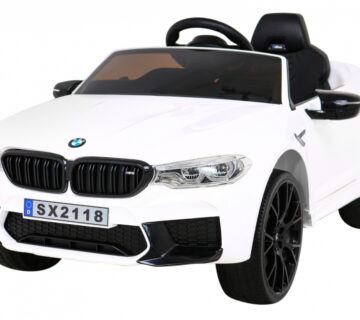 Licencirani auto na akumulator BMW M5 DRIFT  - bijeli - cover