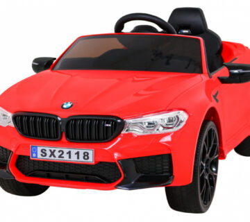 Licencirani auto na akumulator BMW M5 DRIFT  - crveni - cover