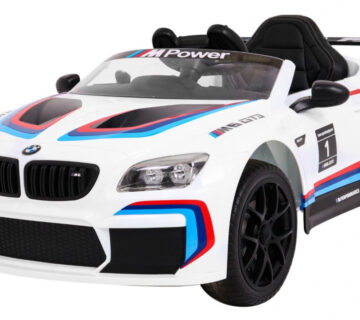 Licencirani auto na akumulator BMW  X6M - bijeli - cover