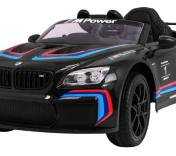 Licencirani auto na akumulator BMW M6 GT3 - crni - cover