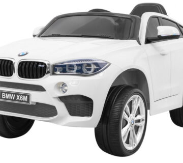 Licencirani auto na akumulator BMW X6M - bijeli - cover