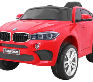 Licencirani auto na akumulator BMW X6M - crveni - cover