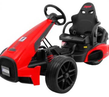 Go-kart na akumulaotor XR-1 - crveni - cover