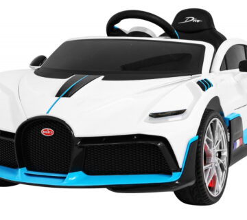 Licencirani auto na akumulator Bugatti Divo - bijeli - cover