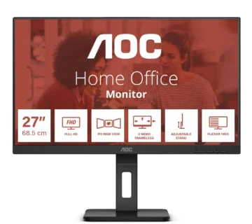 AOC LED 27&quot; 27E3QAF, VGA, HDMI, DP, 150mm, zvuč. - cover