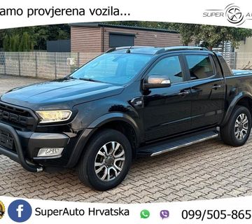 Ford Ranger Double Cab 3.2 TDCi 4x4 Aut. Wildtrak 200 KS, TEM+KAM+GR SJED+LED - cover