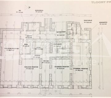 Stambeno poslovni objekt površine 590 m2 u centru grada Ogulina - cover