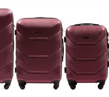 WINGS 147 set 4 kofera (L, M, S, XS) Burgundi - cover