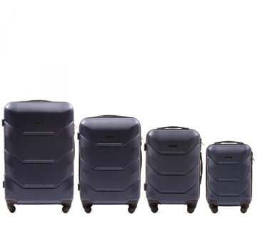 WINGS 147 set 4 kofera (L, M, S, XS) plavi - cover