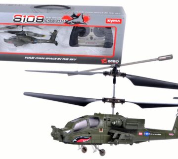 Helikopter na daljinsko upravljanje S109G SYMA  - zeleni - cover