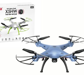 Dron na daljinsko upravljanje X5HW SYMA - plavi - cover