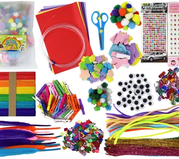 Kreativni umjetnički set 1200 elemenata - cover