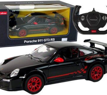 Licencirani auto na daljinsko upravljanje Porsche 911 GT3 RS Rastar - crni - cover