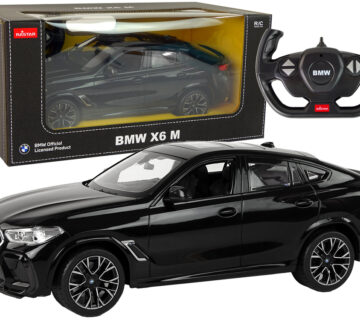 Licencirani auto na daljinsko upravljanje Bmw X6 M 1:14 Rastar - crni - cover