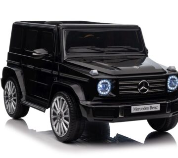 Licencirani auto na akumulator Mercedes G500 Black 4x4 - crni - cover