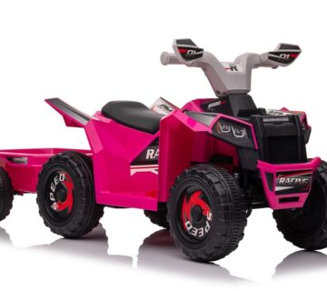 Quad na akumulator s prikolicom XMX630T - rozi - cover