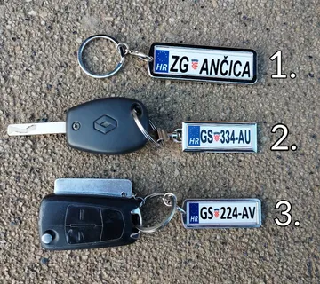 Privjesak “Registracija” - cover